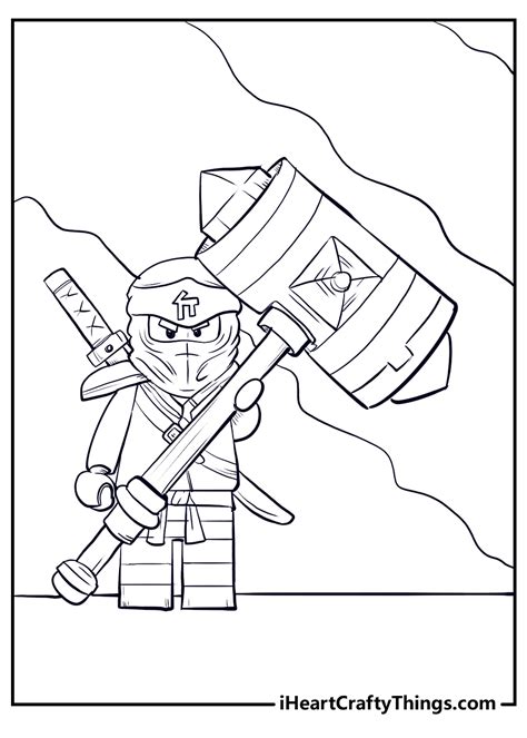 Ninjago Cole Coloring Pages