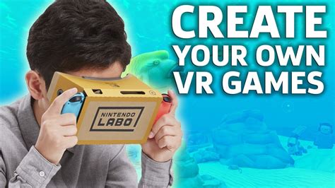 Nintendo Labo Lets You Make Your Own VR Games YouTube