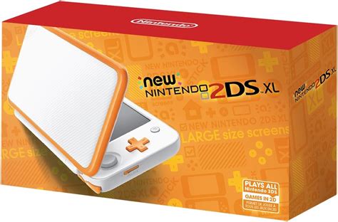 Nintendo New 2DS XL - White + Orange - Amazon