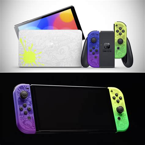 Nintendo Switch OLED Gets Colorful Splatoon Inspired Refresh