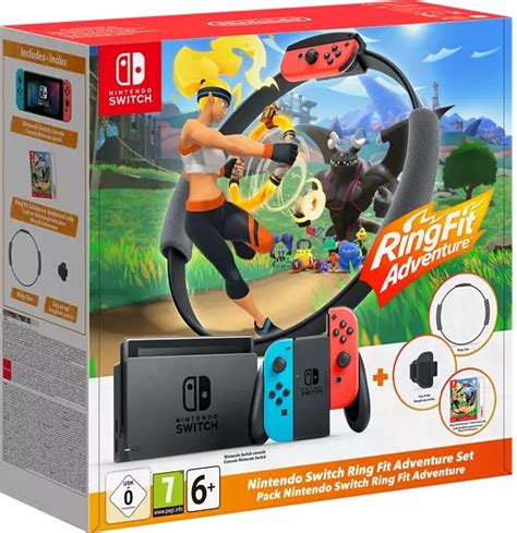 Nintendo Switch V2 Ring Fit Adventure Bundle - YouTube