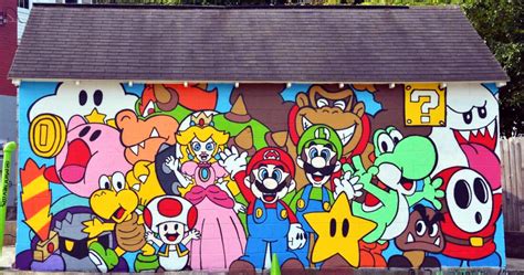 Nintendo mural brightens up Hagerstown street