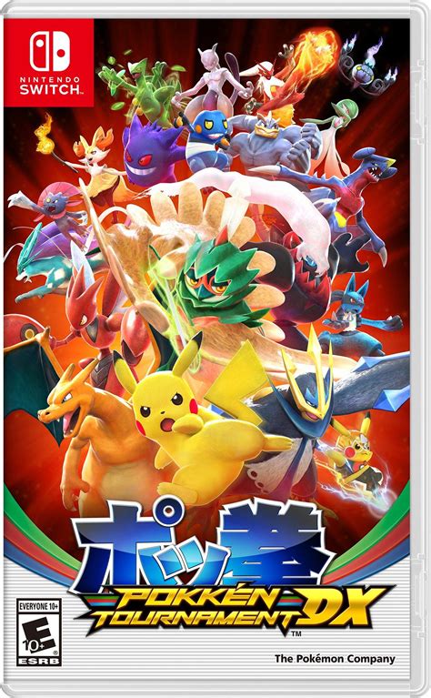 Nintendo pokken tournament. Pokkén Tournament DX. This is a fighting game in which players pit their Pokémon in one-on-one battles to gain rank in a League Championship. Players use slashes, kicks, and special attacks (e.g., burst moves, combos, electric strikes) to drain opponents' life meters. Battles are “cartoony” though frenetic, and are accompanied by smacking ... 