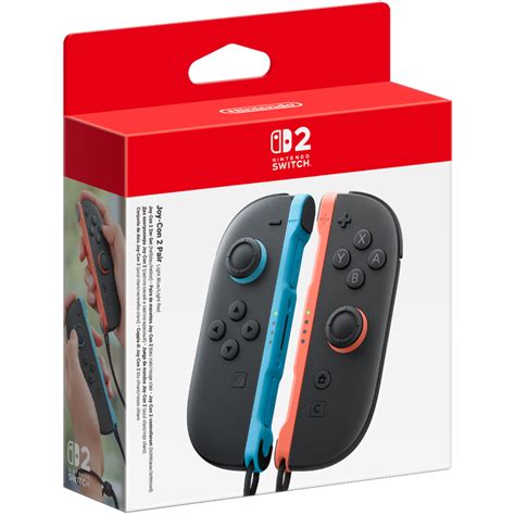 Nintendo switch 2 manettes.  Elles s&rsquo;utilisent seules ou en duo, pour jouer &agrave; plusieur...