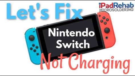 Nintendo switch not charging. 