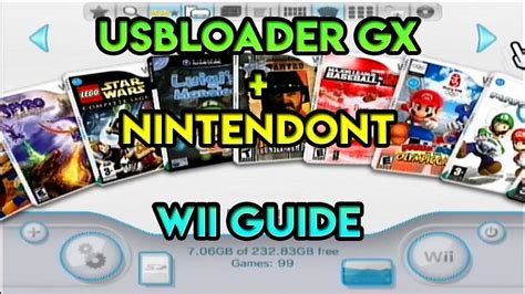 Nintendont format.  For Wii games you need a Wii loader like USB Loader GX, Wi...