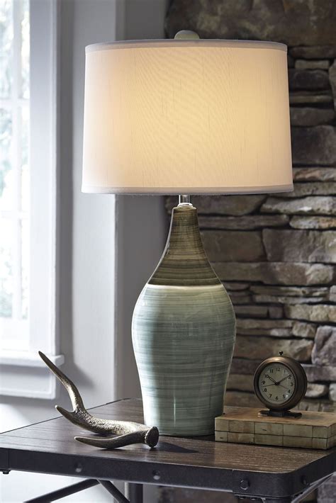 Niobe Table Lamp (Set of 2) Grey table lamps, Table lamp sets ...