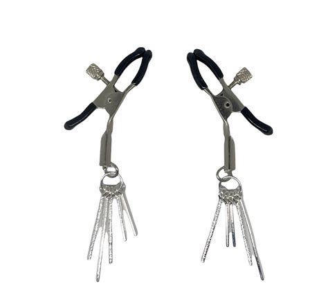 Nipple clamp bondage. Bondage & Fetish Toys Harnesses & Strap-Ons Accessories. Batteries Body Jewelry (Non Piercing) ... Titty Taunter Nipple Clamps With Weighted Bead Regular price $25.46 … 