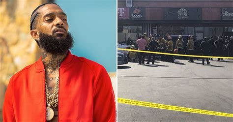 Nipsey Hussle shot in the head and killed infront of his own store …