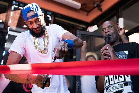 Nipsey hussle store. More than three years after the fatal shooting of the Los Angeles rapper Nipsey Hussle, whose 2019 killing in front of the local clothing store he owned scarred the South Los Angeles neighborhood ... 