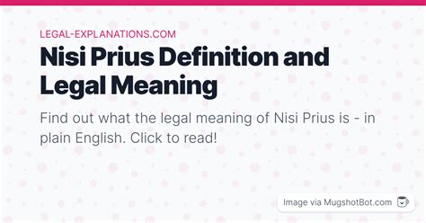 Nisi Definition & Meaning - Merriam-Webster