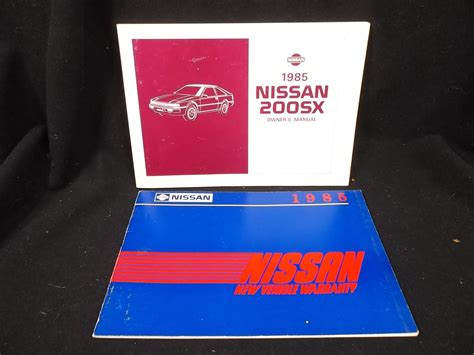 Nissan 200sx s12 1985 service repair manual. - Case ih 245 255 tractor service shop repair manual binder original.