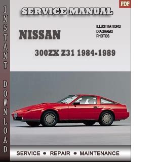 Nissan 300zx z31 service repair manual 1985 1986. - York yciv chiller manual de servicio.