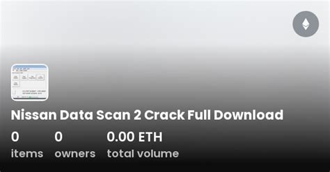 Nissan Data Scan 2 Crack Full Download