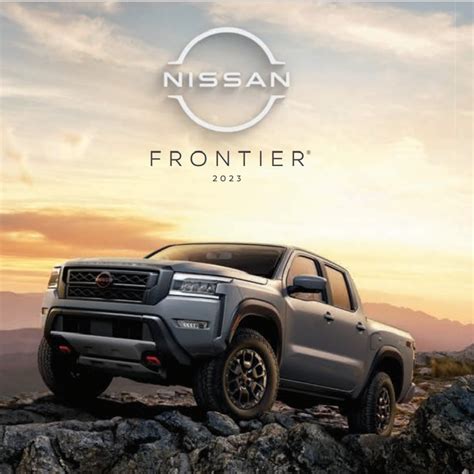 Nissan Frontier Brochure: 2023 Nissan Frontier Trims