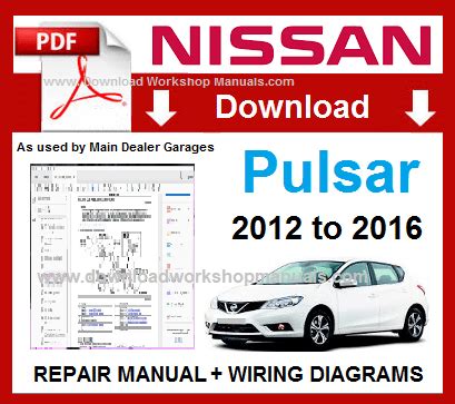 Nissan Pulsar Automotive Repair Manuals - Total Car Diagnostics