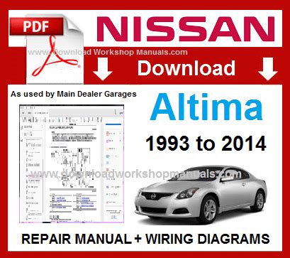 Nissan altima 1993 2010 manual de reparación de servicio. - The stereo integrated circuit concise application exchange manual chinese edition.