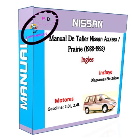 Nissan axxess prairie manual de servicio completo de reparación 1988 1998. - Elegant glassware of the depression era identification and value guide.