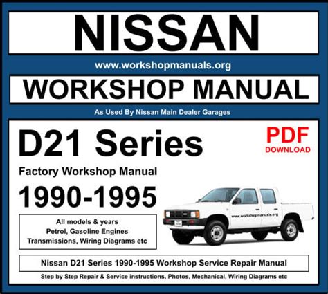 Nissan d21 truck service repair manual 97 on. - Standard poor apos s 500 guide.