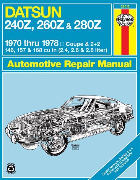Nissan datsun 280z 1977 official car workshop manual repair manual service manual download. - Poesías escogidas de rafael arvelo y francisco pimentel..