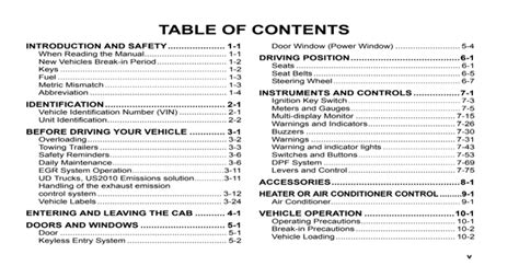 Nissan diesel ud 35 owner manual. - Chevrolet impala 2003 manual del usuario.