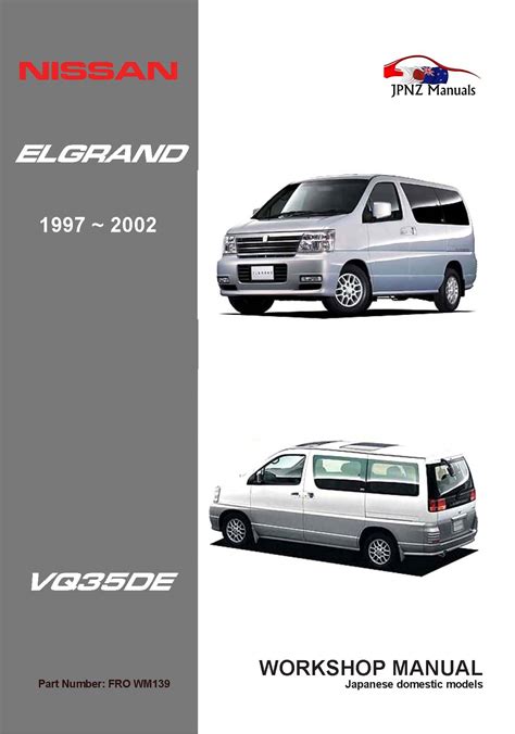 Nissan elgrand e50 manual del propietario. - Yanmar 4by 150 4by 180 manuale di servizio completo per la riparazione di motori marini.