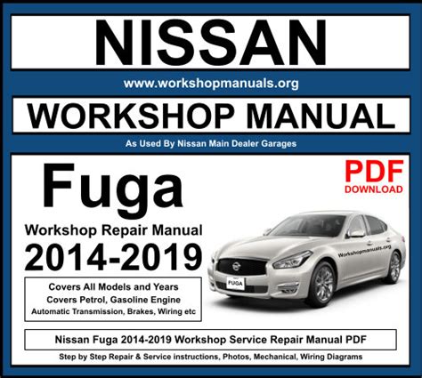 Nissan fuga service manual document code sm4j1y50j0. - 2001 chrysler sebring convertible service manual.