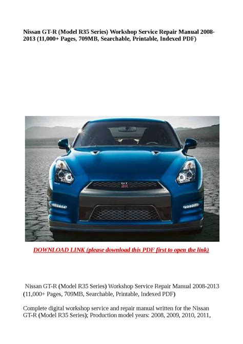 Nissan gt r r35 series full service repair manual 2010. - Fundamentals of machine component design 5th edition solution manual.
