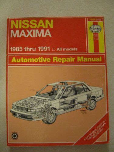 Nissan maxima 1985 hasta 1991 todos los modelos haynes manual de reparación automotriz. - The handbook of food research by anne murcott.