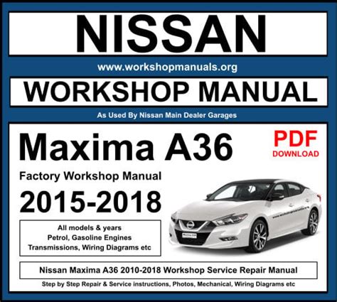 Nissan maxima 2015 service part manual. - Mazda mpv repair manual o2 sensor replacement.