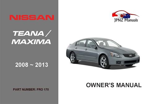 Nissan maxima full service repair manual 2013. - Manuale di istruzioni della macchina per cucire euro pro.