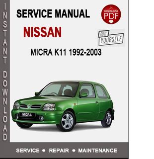 Nissan micra k11 repair manual download. - Alix tome 34 par dela le styx.