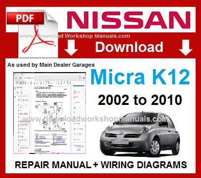 Nissan micra k12 workshop service manual. - Math trailblazers 2e g4 student guide by.