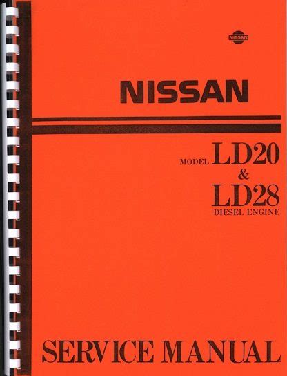 Nissan model ld20 ld28 diesel engine workshop service repair manual. - Dénombrement 1561 des feux du comte de haynnau.