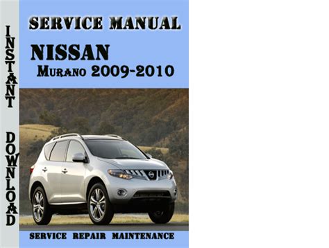 Nissan murano 2009 09 service workshop manual. - Mercruiser 470 marine engine maintenance manual.