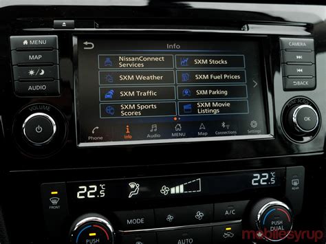 4. Navigate to System Information. 5. Touch Software Update. 6. Under Update Method confirm that the screen says “Auto”. When automatic Over The Air updates are enabled, you will receive a popup message on your NissanConnect system screen when a new update is available. Select “Yes” to accept the update..