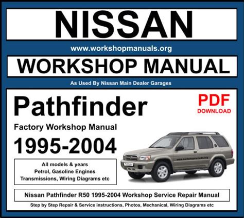 Nissan pathfinder r50 service repair manual download 1999 2004. - Contribuição para o conhecimento da morfologia, biologia ecologia.