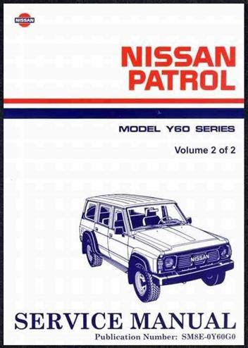 Nissan patrol full factory original gq service manual. - Liebherr r924 litronic hydraulic excavator operation maintenance manual.