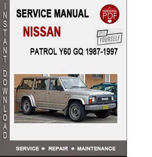 Nissan patrol y60 gq 1987 1997 service manual. - Suzuki 5hp 2 stroke spirit outboard manual.
