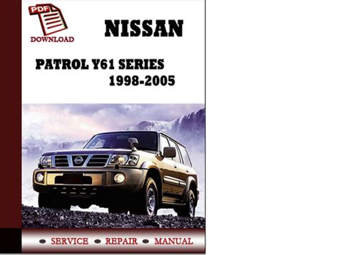 Nissan patrol y61 rd28eti zd30ddti tb48de service repair manual download 2000 2005. - Bibliografía sobre administración ecuatoriana y materias afines..