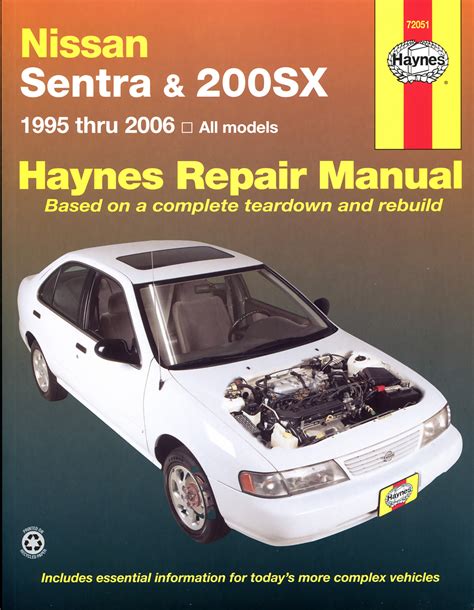Nissan sentra and 200sx haynes repair manual for all models from 1995 thru 2006 fee download. - Guide to china famous tea wine.