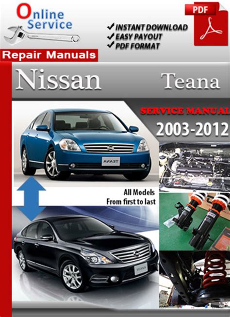 Nissan teana 2003 2012 workshop manual. - Arctic cat 700 4x4 service manual.