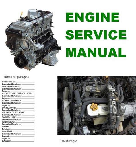 Nissan zd30 td27ti engine full service repair manual. - El sastre aprendiz y sus costuras.