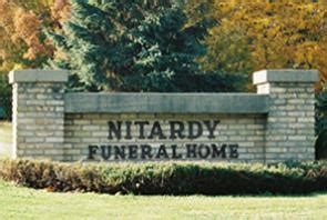 Nitardy funeral home. 4 days ago · Our funeral home provides the best quality and value for funeral and cremation services near you. Has a Death Occurred? We Are Available 24/7 (920) 397-5579 Call Us . Home ... [Nitardy Funeral Homes] to be above my expectations! Marti Daniels was superior in every way, and Sue Marshall was a true comfort. ... 