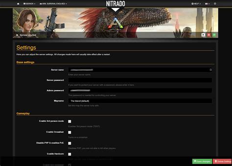 Nitrado Net Ark