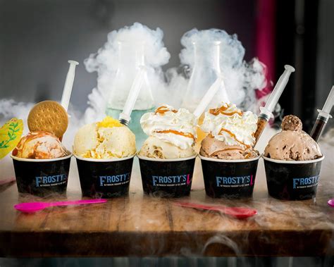 Nitro ice cream. Ice cream, sorbet and popsicles with a kick. By clicking 