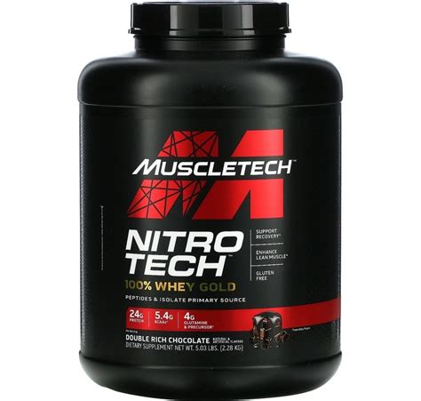 Nitro-Tech 100% Whey Gold by MuscleTech - Nutrition Warehouse