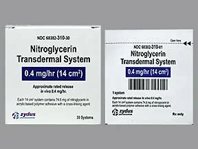 Nitroglycerin PATCH Patch, Transdermal 24 Hours