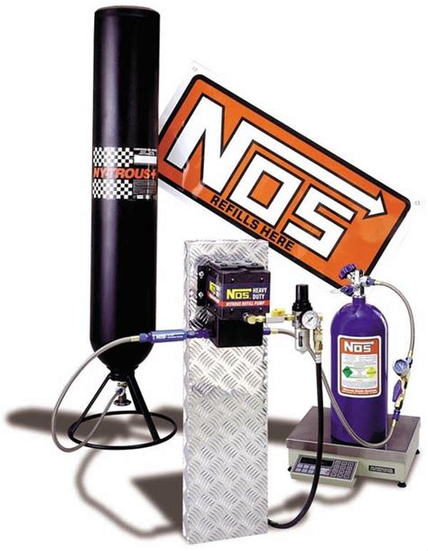 Buy. CFN. Complete Nitrous Refill Station everything you need to do refills, just order a big tank from a gas supply or welding supply company and you're ready to go. Runs off air compressor. $865.00. CFN. Nitrous Refill Pump Alone - No kit. $675.00.
