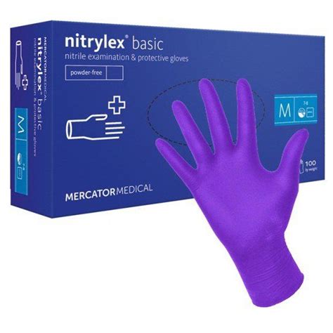 Nitrylex® Gloves - CLASSIC VIOLET (XS,S,M,L) - 200pcs